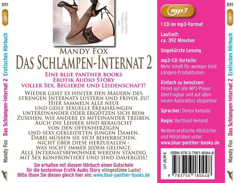Produktbild: Das Schlampen-Internat 2 | Erotik Audio Story | Erotisches H&ouml;rbuch MP3CD