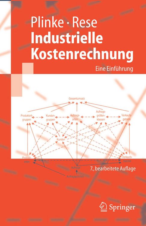 Produktbild: Industrielle Kostenrechnung