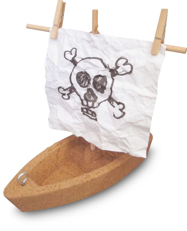 Produktbild: Terra Kids Korkboot-Bausatz