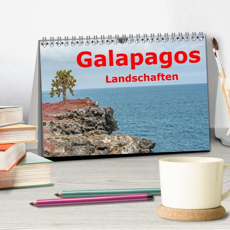 Produktbild: Galapagos- Landschaften (Tischkalender 2027 DIN A5 quer), CALVENDO Monatskalender