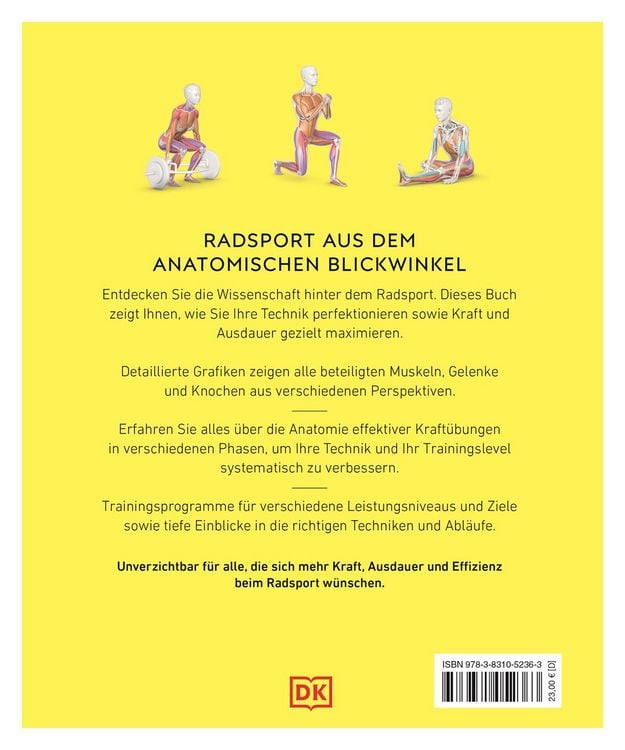 Produktbild: Radsport &ndash; die Anatomie verstehen