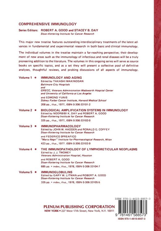 Produktbild: Immunity to Blood Parasites of Animals and Man