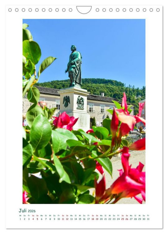 Produktbild: Salzburg - Gesichter einer Stadt (Wandkalender 2026 DIN A4 hoch), CALVENDO Monatskalender