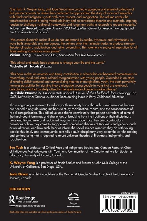 Produktbild: New Approaches to Inequality Research with Youth