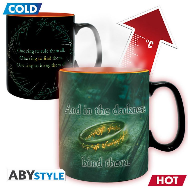 Produktbild: LORD OF THE RINGS - Mug Heat Change - 460 ml - Sauron-cardboard V2