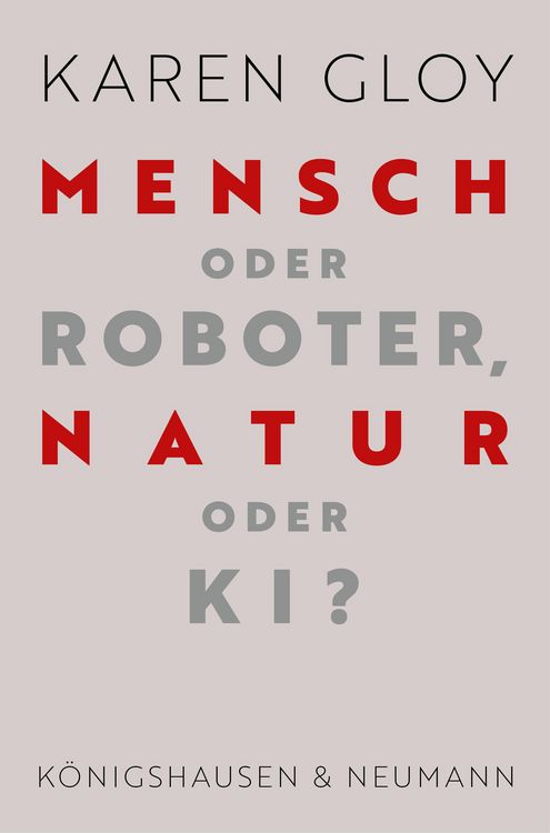 Produktbild: Mensch oder Roboter, Natur oder KI?