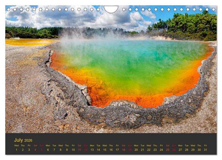Produktbild: Spirit of New Zealand (Wall Calendar 2026 DIN A4 landscape), CALVENDO 12 Month Wall Calendar