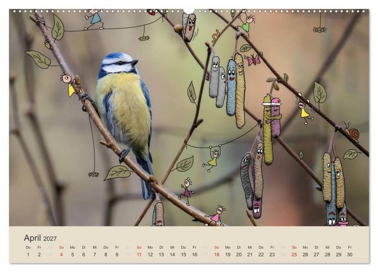 Produktbild: Das Leben der kleinen Pankies (Wandkalender 2027 DIN A2 quer), CALVENDO Monatskalender