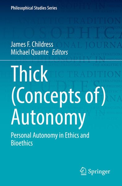 Produktbild: Thick (Concepts of) Autonomy