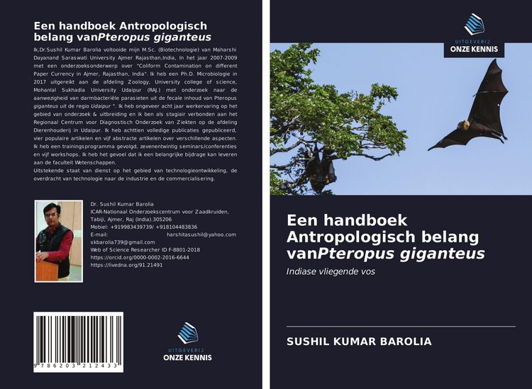 Produktbild: Een handboek Antropologisch belang vanPteropus giganteus