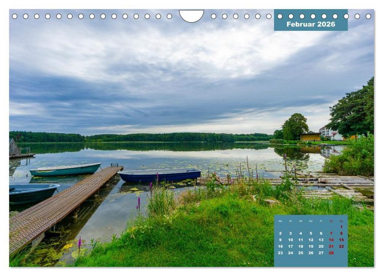 Produktbild: Lychen Uckermark (Wandkalender 2026 DIN A4 quer), CALVENDO Monatskalender