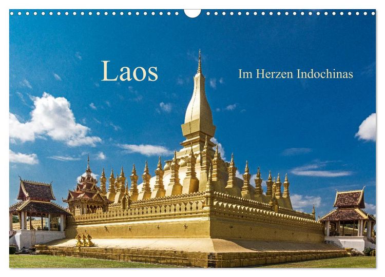 Produktbild: Laos - Im Herzen Indochinas (Wandkalender 2026 DIN A3 quer), CALVENDO Monatskalender