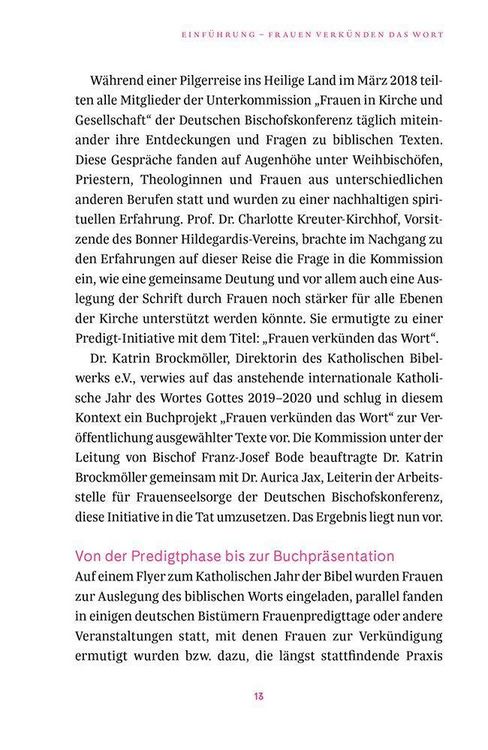 Produktbild: Frauen verk&uuml;nden das Wort