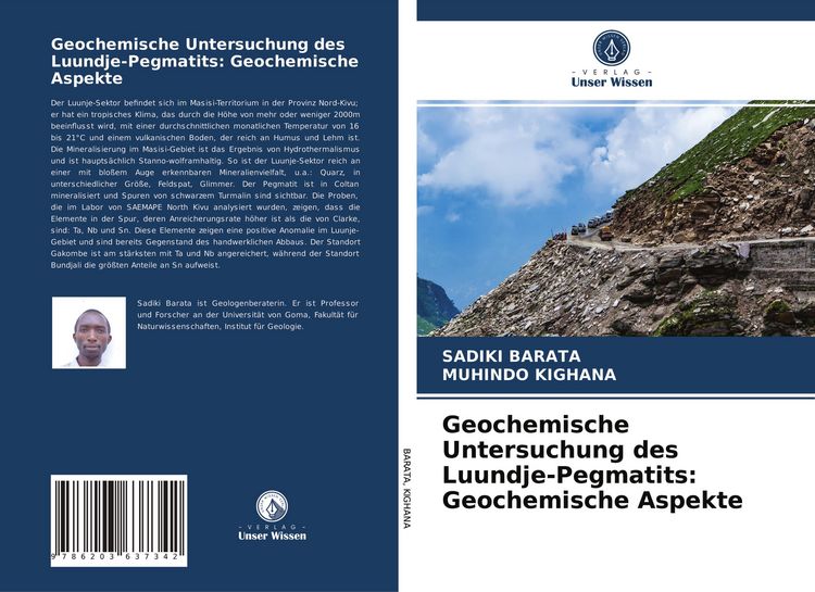Produktbild: Geochemische Untersuchung des Luundje-Pegmatits: Geochemische Aspekte
