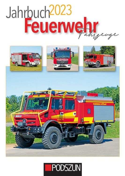 Produktbild: Jahrbuch Feuerwehrfahrzeuge 2023