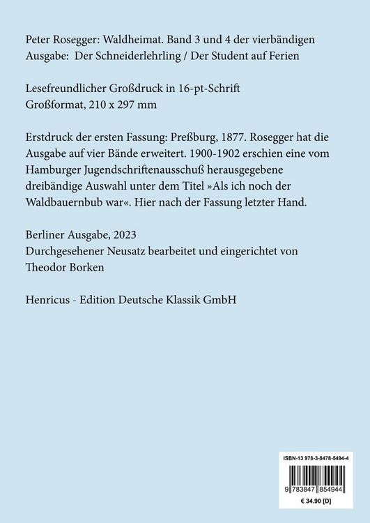 Produktbild: Waldheimat (Gro&szlig;druck)
