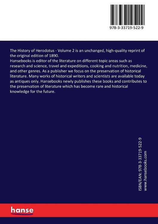 Produktbild: The History of Herodotus