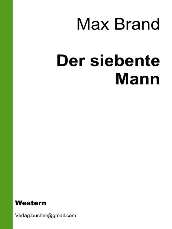 Produktbild: Der siebente Mann