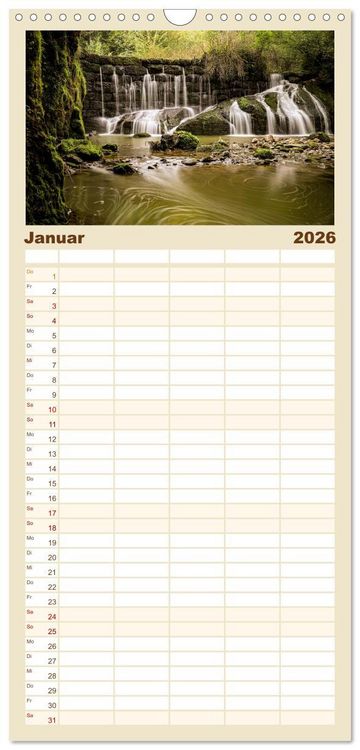 Produktbild: Familienplaner 2026 - Ostallg&auml;u - Zwischen Aggenstein und Forggensee mit 5 Spalten (Wandkalender, 21 x 45 cm) CALVENDO