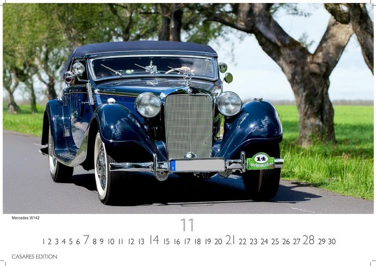 Produktbild: Mercedes Classic Cars Kalender 2027 &ndash; Wandkalender | Fotokalender Oldtimer 24x35cm - Mercedes Oldtimer - Eleganz & Geschichte im Kalenderformat