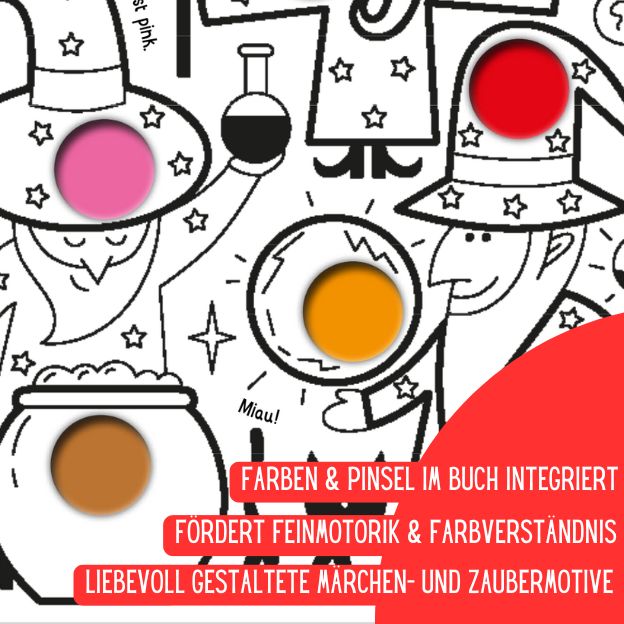 Produktbild: Mein erster Wasserfarben-Malblock - Zauberwelt