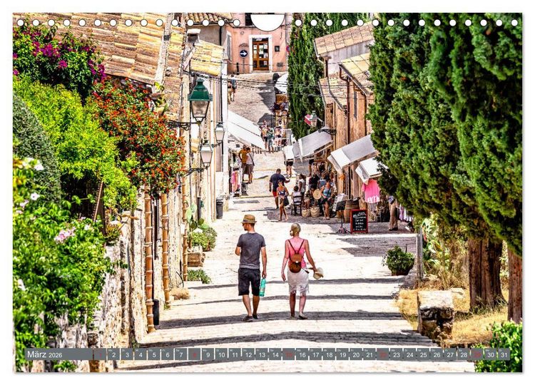 Produktbild: Mallorca - Mallorquinische Impressionen (Wandkalender 2026 DIN A4 quer), CALVENDO Monatskalender