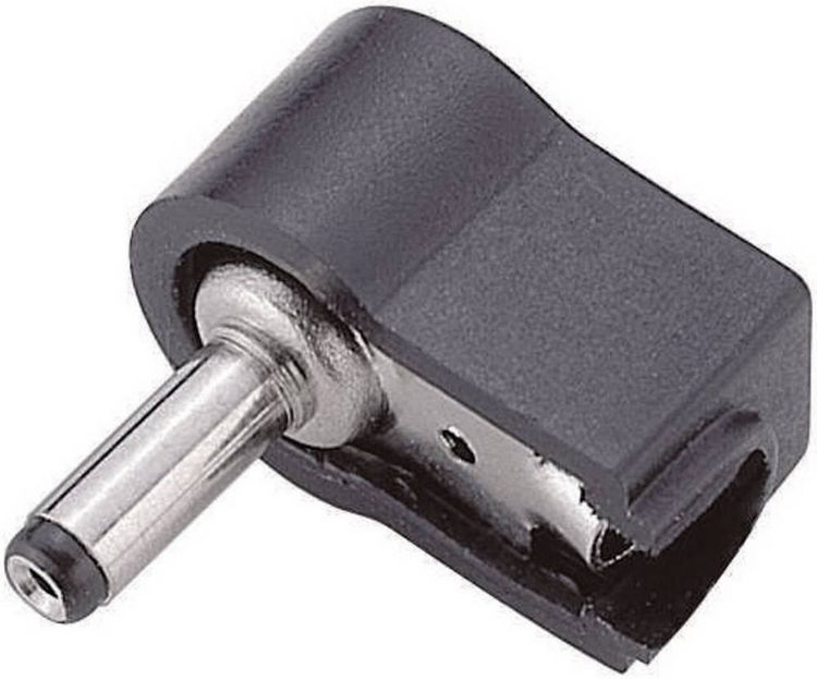 Produktbild: BKL Electronic 072114 Niedervolt-Steckverbinder Stecker, gewinkelt 3.45mm 1.3mm 1St.