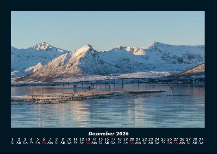 Produktbild: Berge 2026 Fotokalender DIN A4
