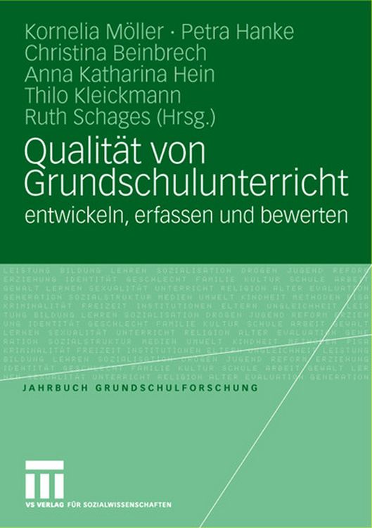Produktbild: Qualit&auml;t von Grundschulunterricht entwickeln, erfassen und bewerten