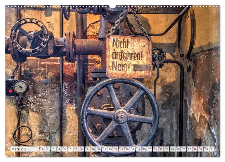 Produktbild: Vergessene Technik - abgeschaltet und stillgelegt (hochwertiger Premium Wandkalender 2026 DIN A2 quer), Kunstdruck in Hochglanz