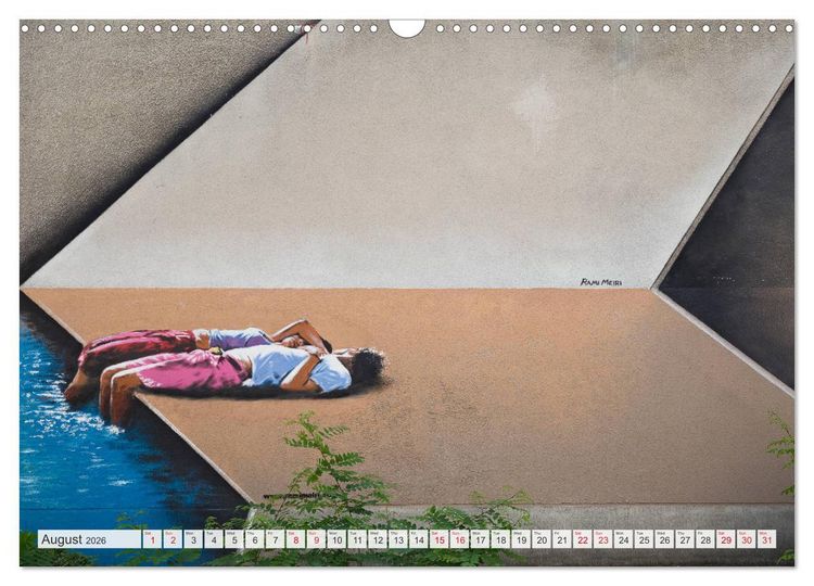 Produktbild: COLOGNE STREETART GALLERY (Wall Calendar 2026 DIN A3 landscape), CALVENDO 12 Month Wall Calendar