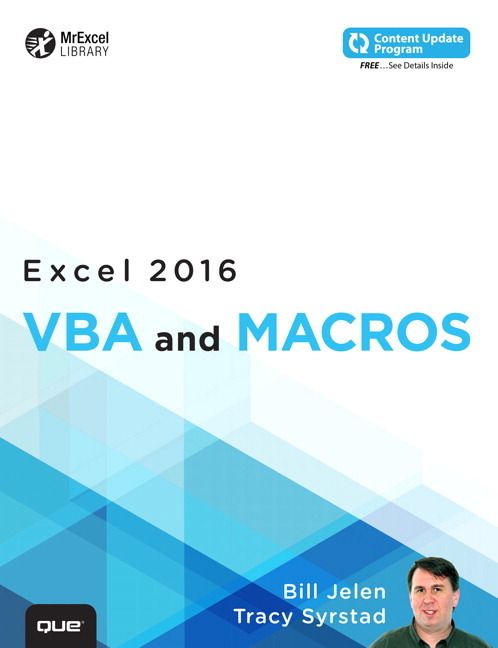 Produktbild: Excel 2016 VBA and Macros