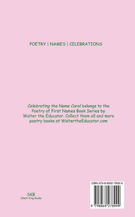Produktbild: Celebrating the Name Carol