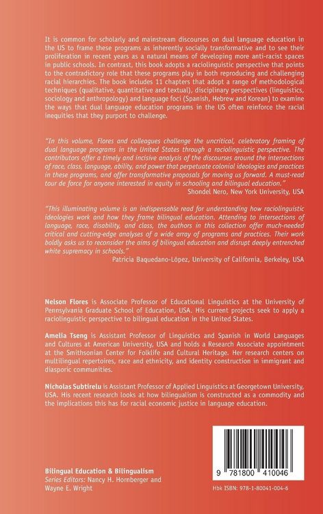 Produktbild: Bilingualism for All?