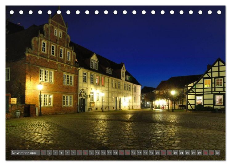 Produktbild: Ansichten meiner Stadt - Verden Aller (Tischkalender 2026 DIN A5 quer), CALVENDO Monatskalender