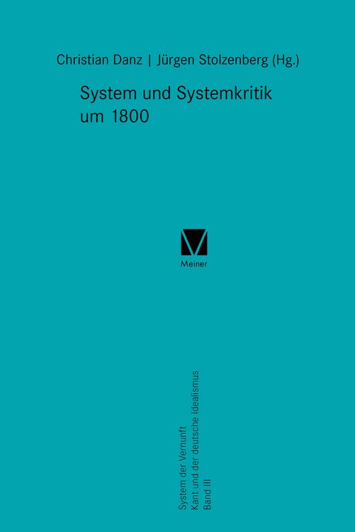 Produktbild: System und Systemkritik um 1800