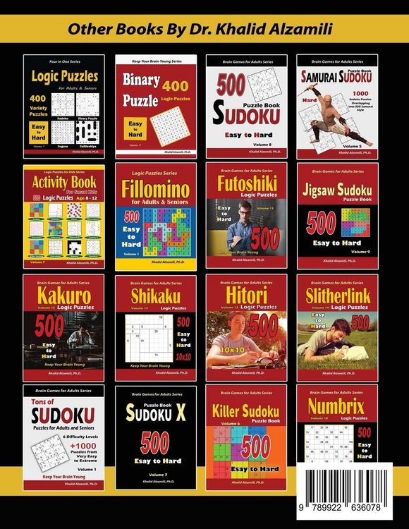 Produktbild: Easy Logic Puzzles & Brain Games for Adults
