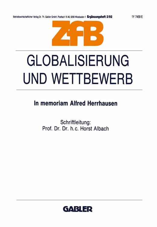 Produktbild: Globalisierung und Wettbewerb