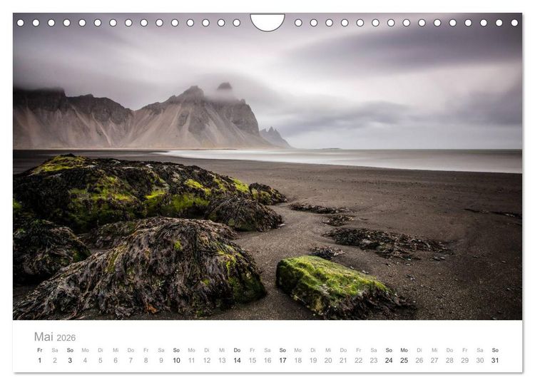 Produktbild: Island - Iceland Impressionen (Wandkalender 2026 DIN A4 quer), CALVENDO Monatskalender