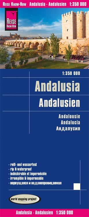 Produktbild: Reise Know-How Landkarte Andalusien / Andalusia (1:350.000)