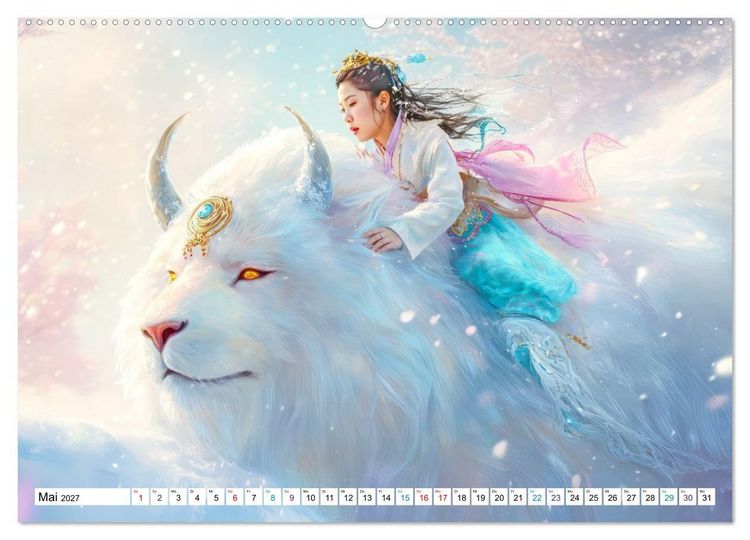 Produktbild: Winterm&auml;rchen - Der fantastischen Art (Wandkalender 2027 DIN A2 quer), CALVENDO Monatskalender