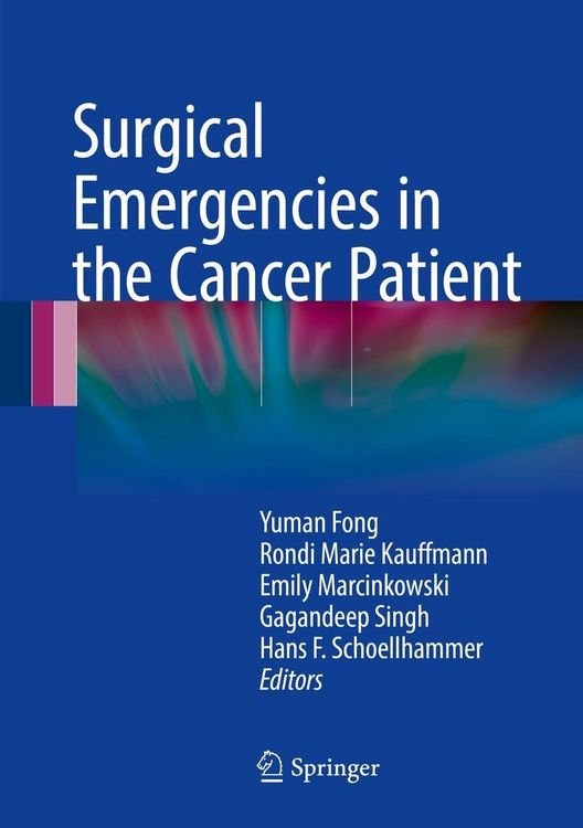 Produktbild: Surgical Emergencies in the Cancer Patient