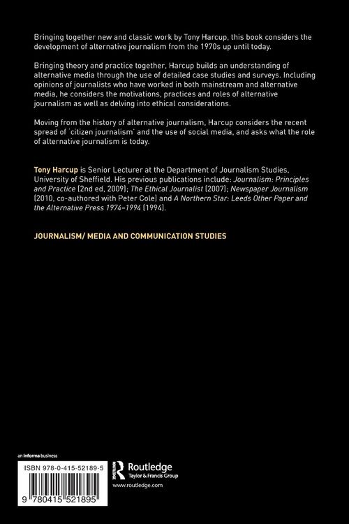 Produktbild: Alternative Journalism, Alternative Voices