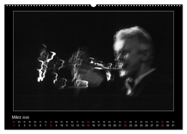 Produktbild: Jazz onstage (Wandkalender 2026 DIN A2 quer), CALVENDO Monatskalender