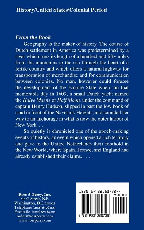 Produktbild: Dutch and English of the Hudson