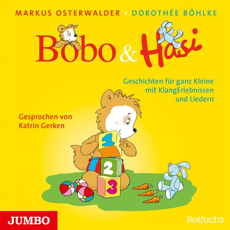Produktbild: Bobo & Hasi. Geschichten f&uuml;r ganz Kleine mit KlangErlebnissen und Liedern