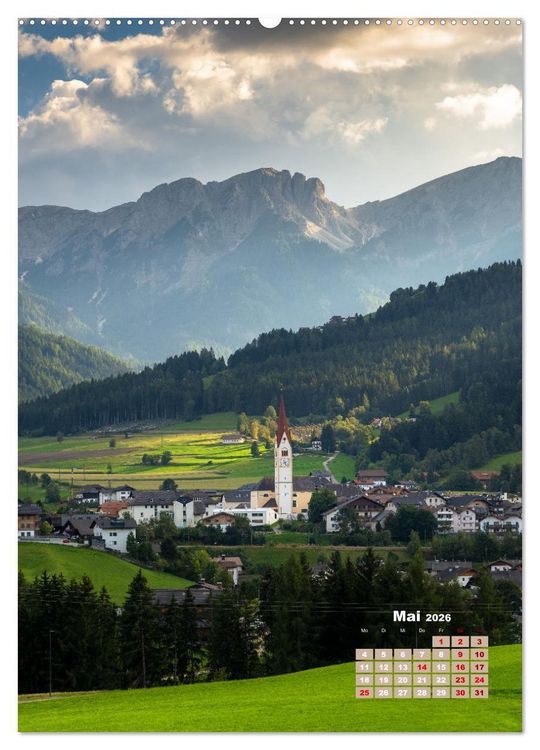 Produktbild: Dolomiten, ein Meer aus Bergen by VogtArt (Wandkalender 2026 DIN A2 hoch), CALVENDO Monatskalender