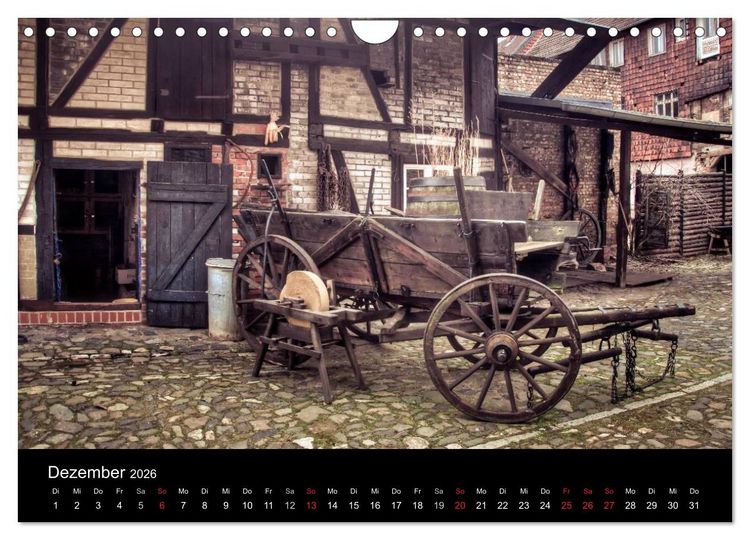 Produktbild: Fachwerk - wie aus einer anderen Zeit (Wandkalender 2026 DIN A4 quer), CALVENDO Monatskalender