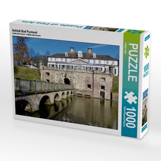 Produktbild: CALVENDO Puzzle Schlo&szlig; Bad Pyrmont | 1000 Teile Lege-Gr&ouml;&szlig;e 64x48cm Foto-Puzzle f&uuml;r gl&uuml;ckliche Stunden