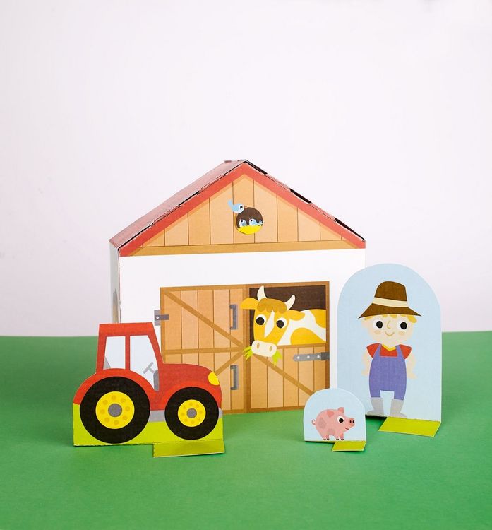 Produktbild: Verbastelhaus f&uuml;r die Allerkleinsten. Mein fr&ouml;hlicher Bauernhof